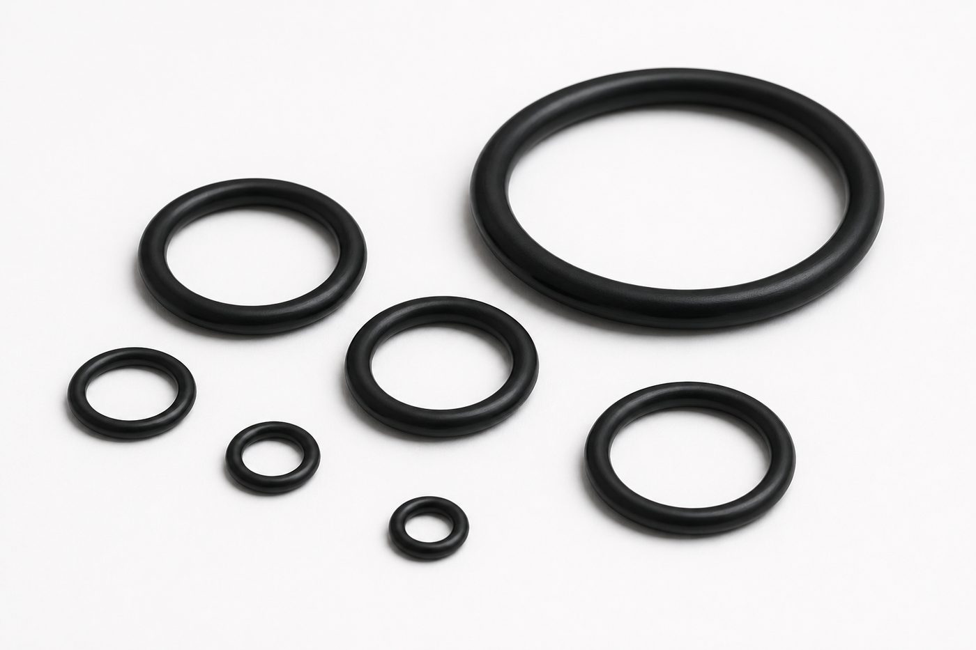 FITCO NBR O-rings, precision compression-molded